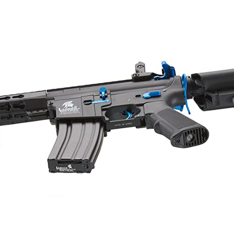 Lancer Tactical Gen 2 10 Keymod M4 Airsoft AEG Rifle with Blue