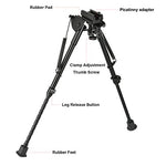 CVLIFE 9-13 Inches Bipod with Solid Sling Adapter Base